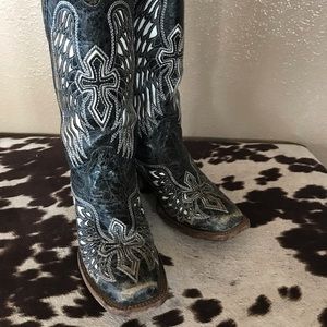 Square Toe Corral Boots